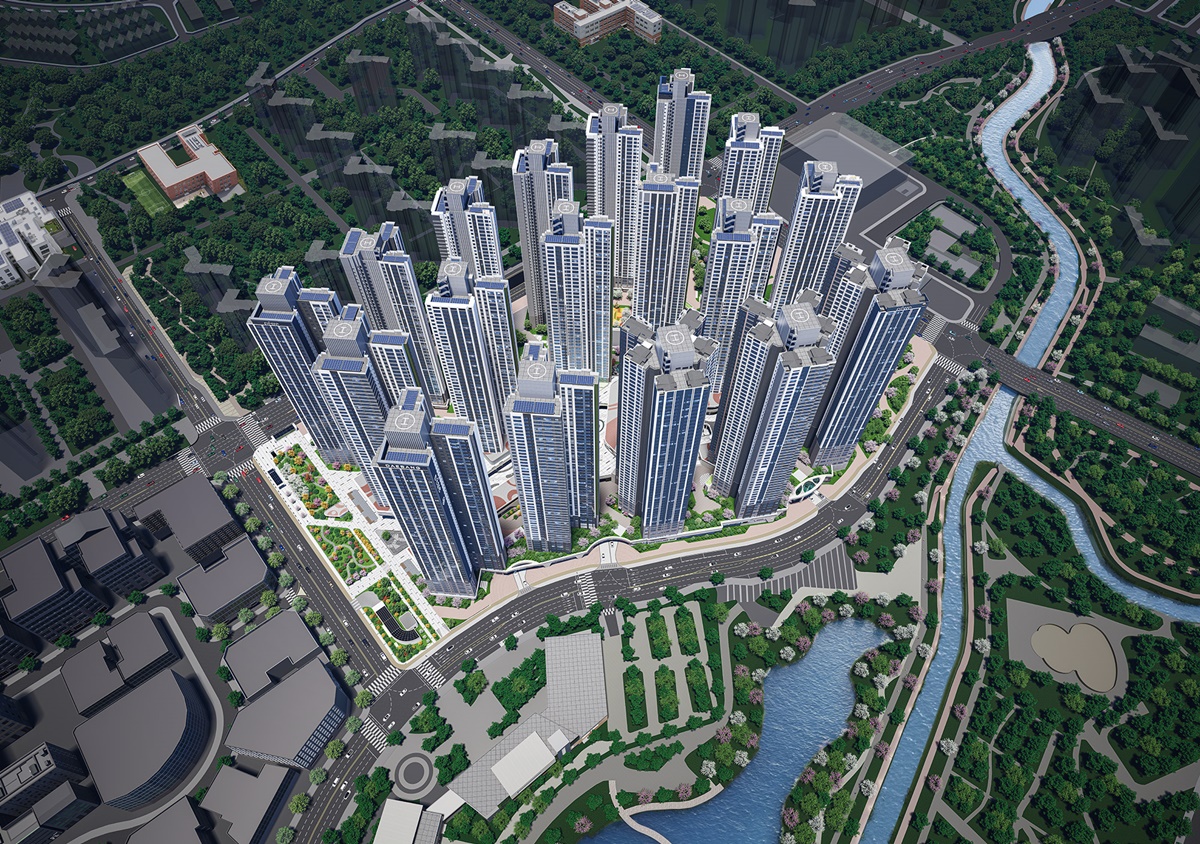 양주옥정역 디에트르 단지설계2